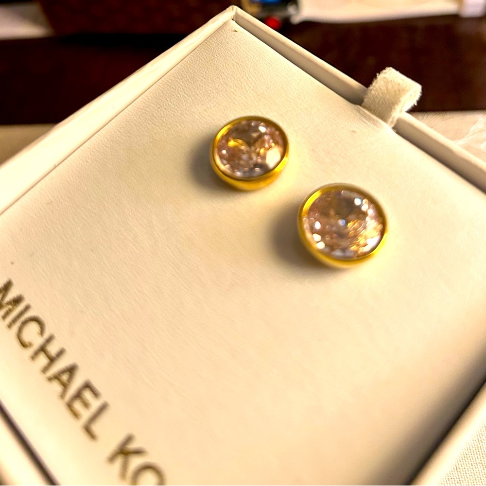 Micheal KORS Crystal Earrings